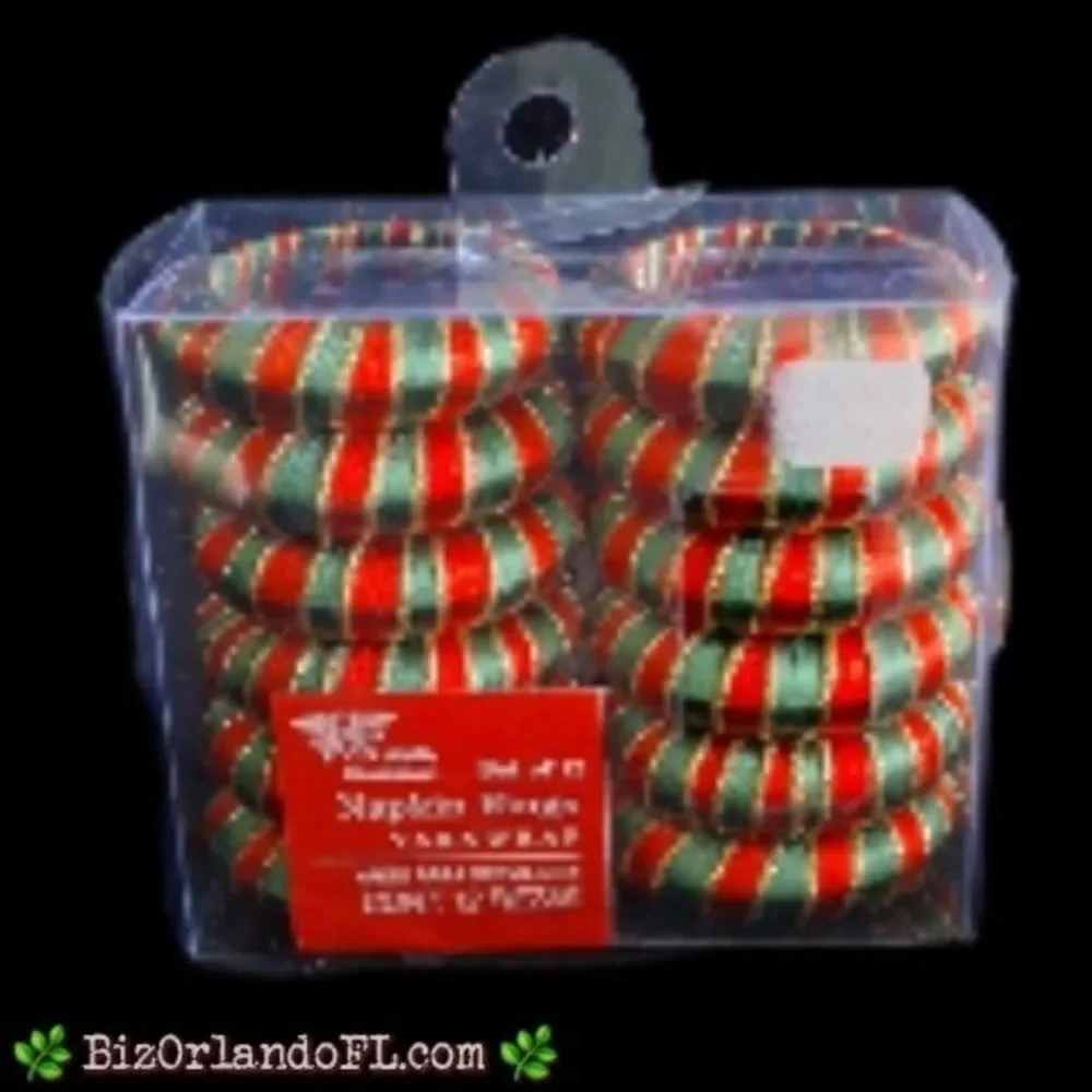 BED, BATH & BEYOND: Winter Wonderland Yarnwrap Holiday Napkin Rings (Set of 12)